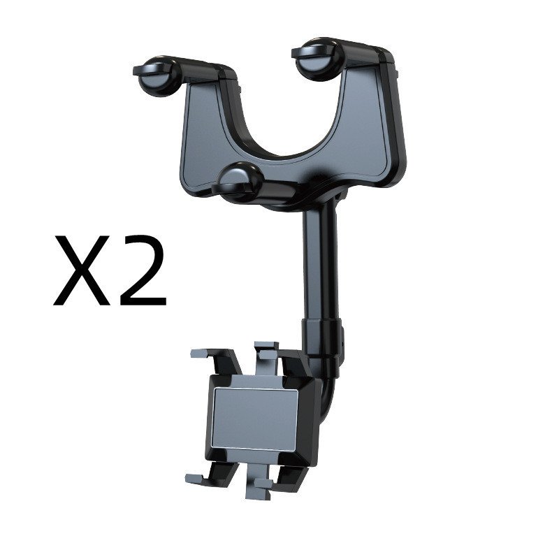 Rearview Mirror Rotatable Car Phone Holder - Image 4