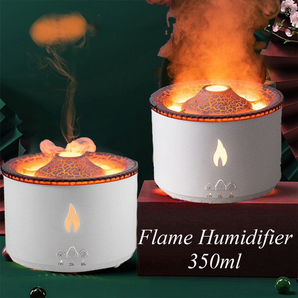 Aromatherapy Volcano Flame Oil Humidifier - Image 8