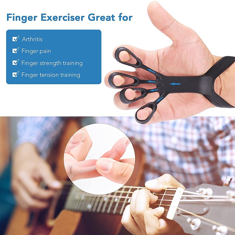 Silicone Grip Finger Arthritis Exerciser - Image 10