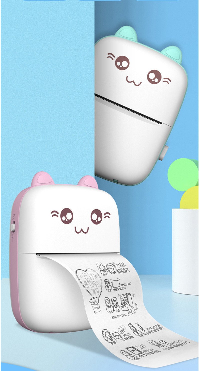 Portable Mini Bluetooth WiFi Label Printer - Image 5