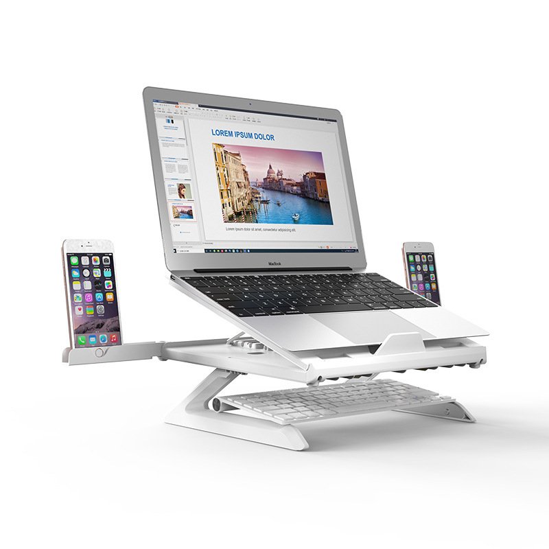 Premium Folding Stable Laptop Stand Rack - Image 5