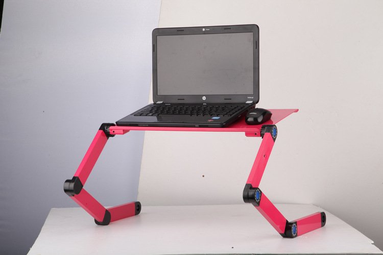 Adjustable Laptop Table Stand With Mousepad - Image 3