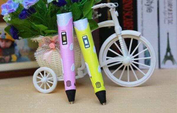 3D print pen 3D pen two generation graffiti 3D stereoscopic paintbrush children puzzle painting toys - Image 4