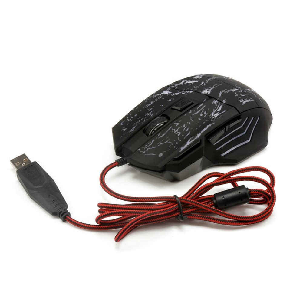 Crackle Light Wired Computer Gaming Mouse - Image 7