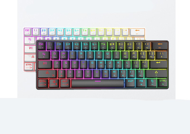 Wireless and Bluetooth Dual-Mode Keyboard