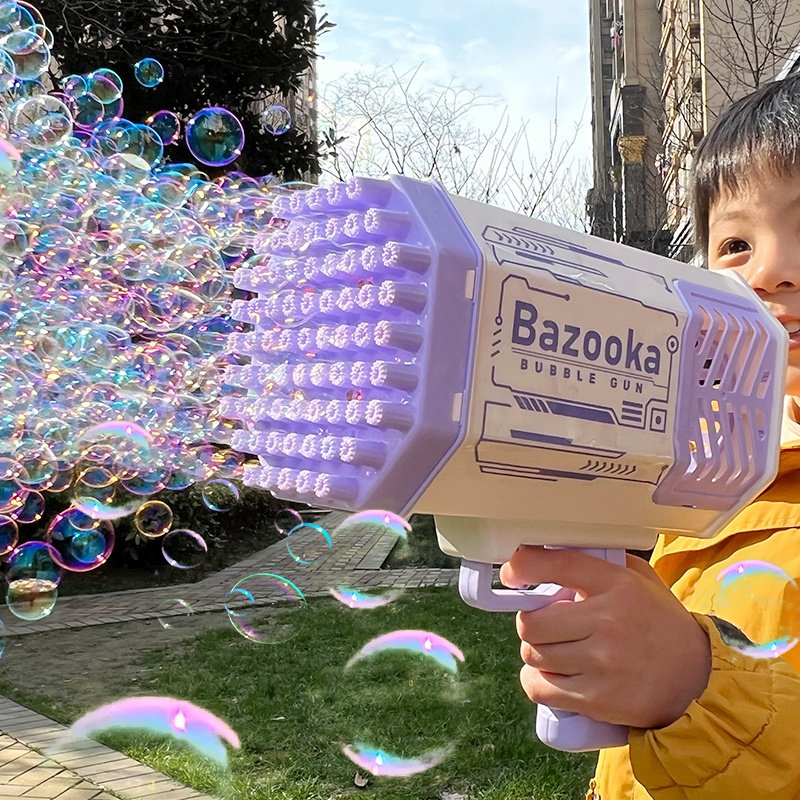 Bazooka Bubble Blower Gun with 68 Holes - Image 7