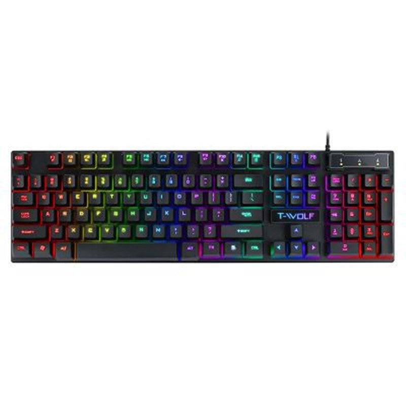 Gaming USB Wired Luminous Wired Keyboard - Image 6