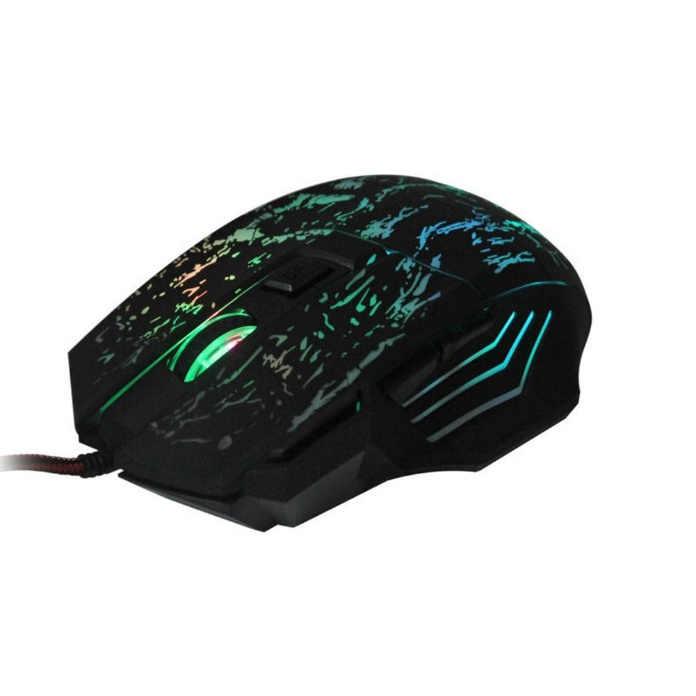 Crackle Light Wired Computer Gaming Mouse - Image 4