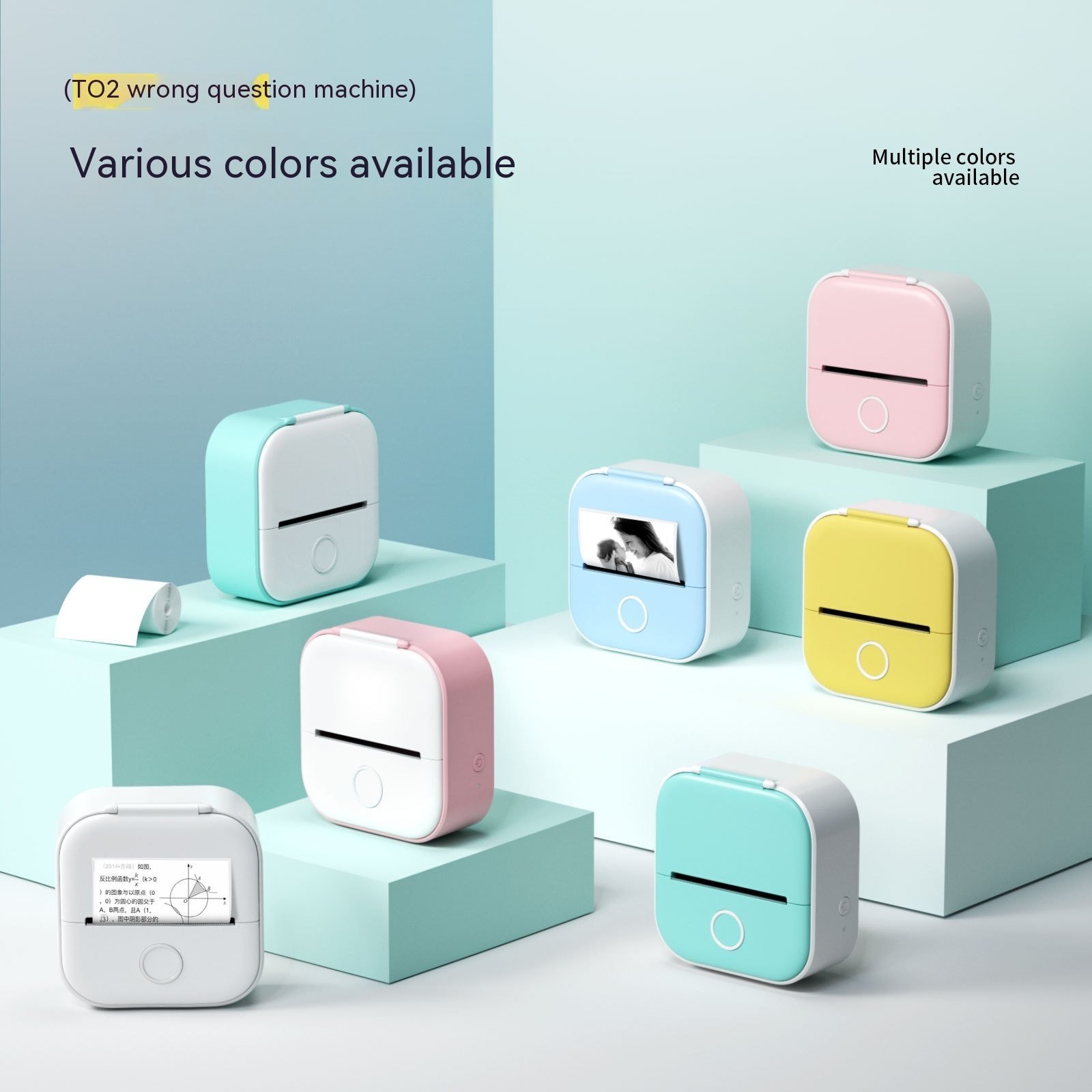 Portable Thermal Bluetooth Label Printer