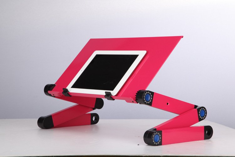Adjustable Laptop Table Stand With Mousepad - Image 4