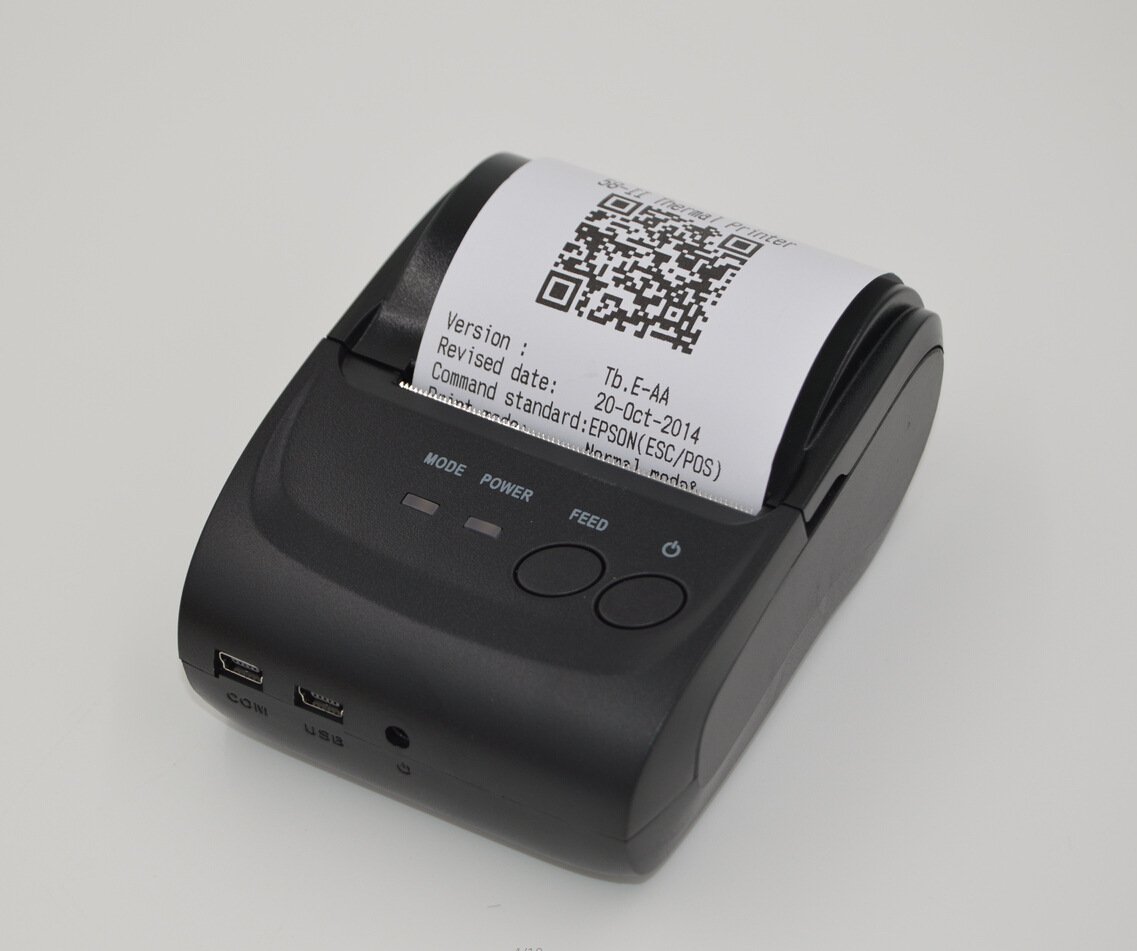 Mini Portable Thermal USB Bluetooth printer