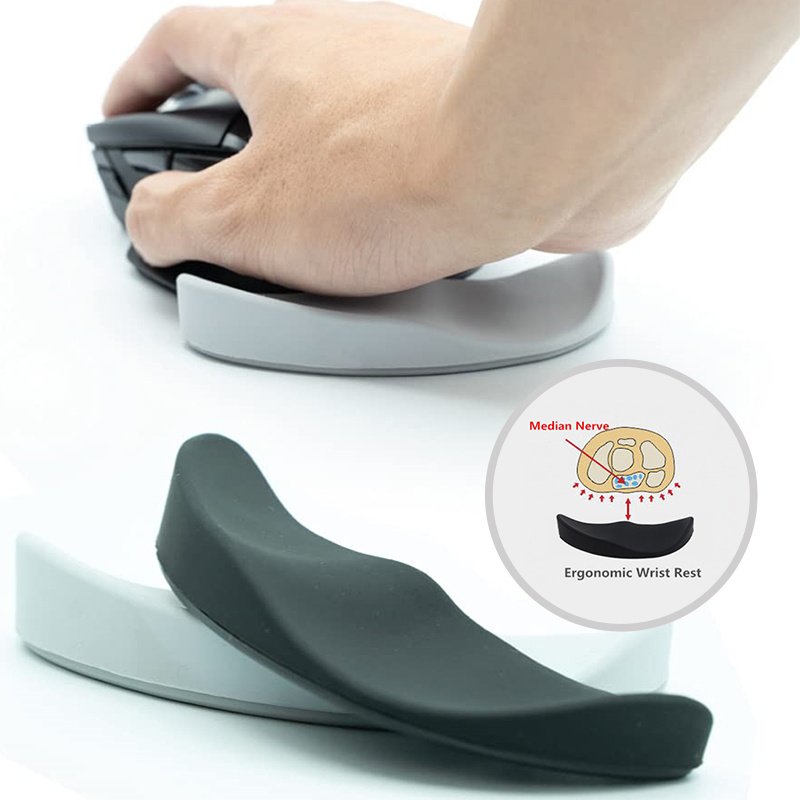 Ergonomic Silicone Mouse Pad Wrist Support