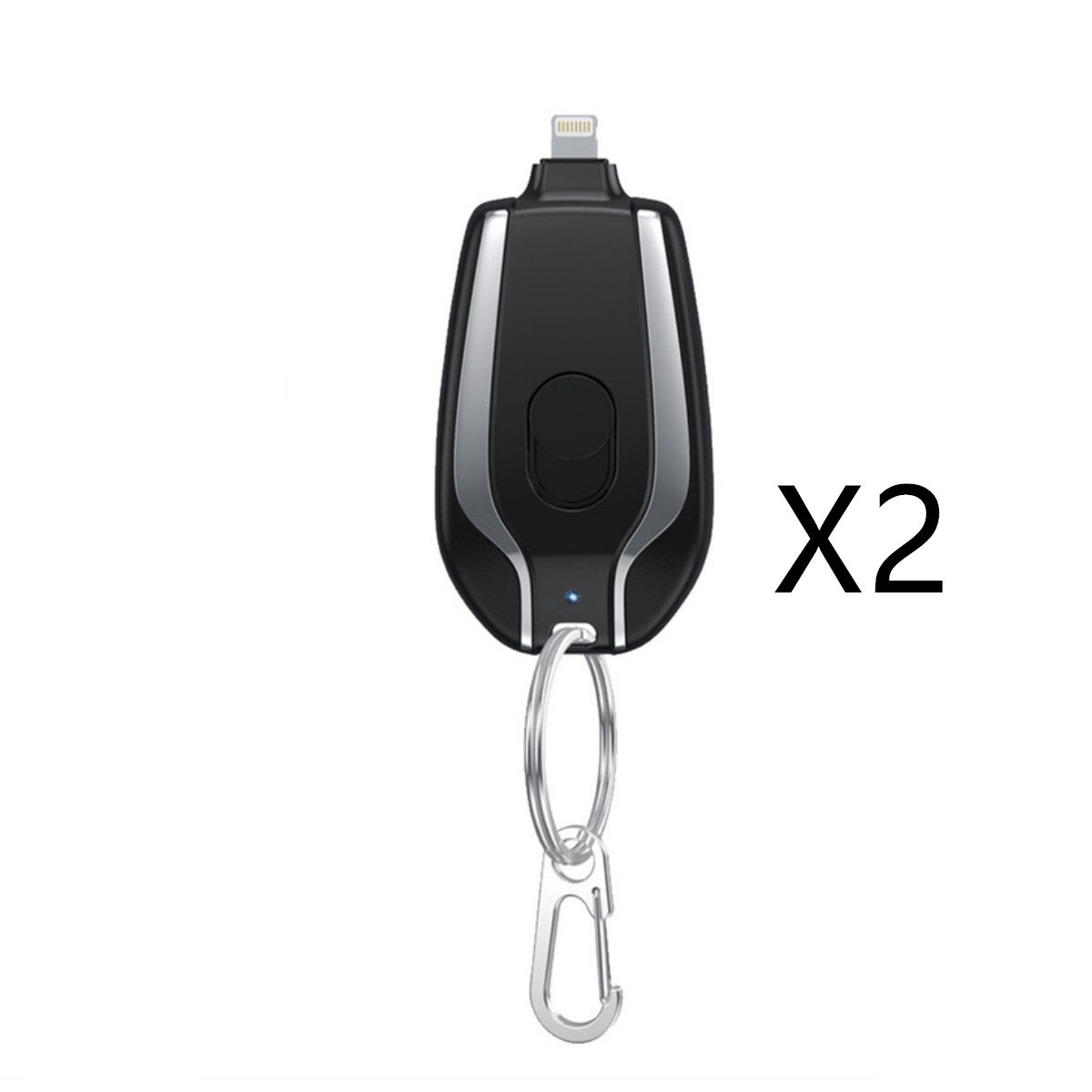 Mini 1500mAh Keychain Charger with Type-C - Image 4