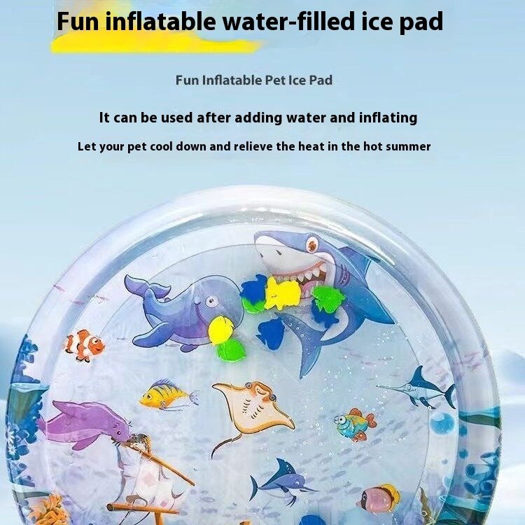 Cooling Pet Ice Pad Mat for Summer Sleep - Image 5