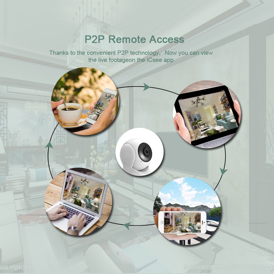 Night Vision Security WIFI Wireless Camera - Image 5