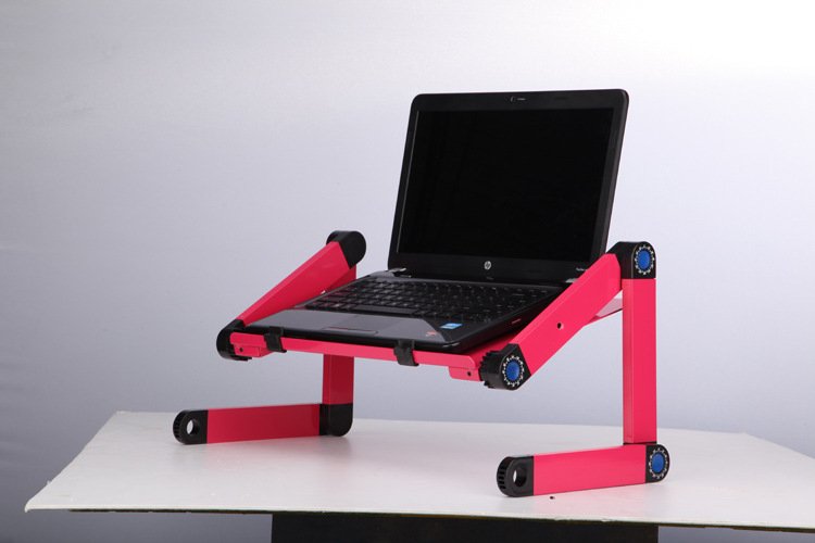 Adjustable Laptop Table Stand With Mousepad - Image 2