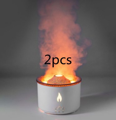 Aromatherapy Volcano Flame Oil Humidifier - Image 3