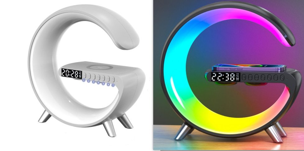 G-Shaped LED Lamp with Cell Phone Charger - Image 10