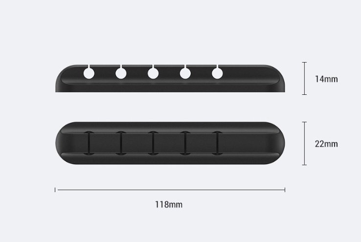 Silicone Cable Holder Management Clamp - Image 2