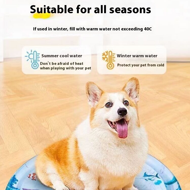 Cooling Pet Ice Pad Mat for Summer Sleep - Image 4