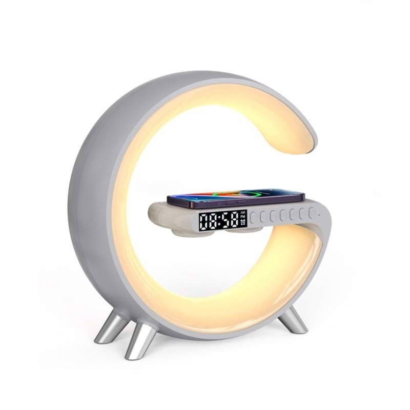 G-Shaped LED Lamp with Cell Phone Charger - Image 2