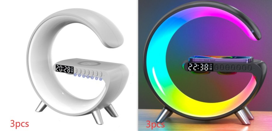 G-Shaped LED Lamp with Cell Phone Charger - Image 4