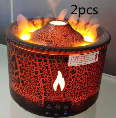 Aromatherapy Volcano Flame Oil Humidifier - Image 7