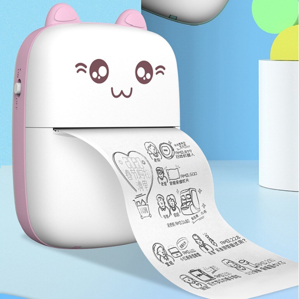 Portable Mini Bluetooth WiFi Label Printer - Image 2