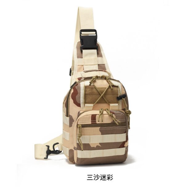 Oxford Cloth Cycling Bag Camouflage Outdoor Sports Small Chest Pannier Bag - Image 9