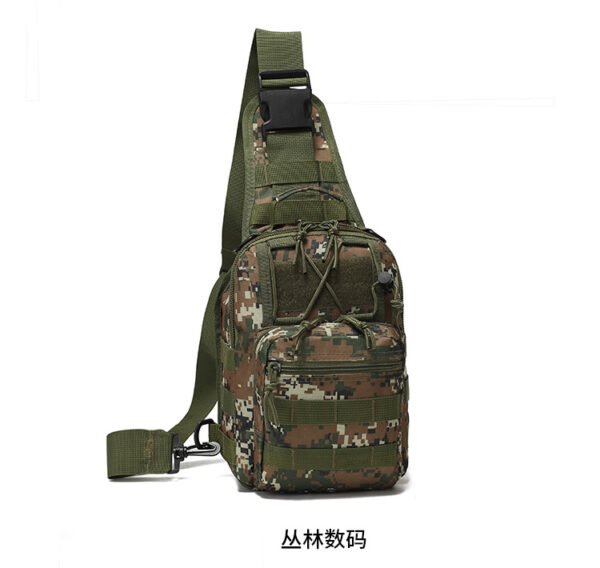 Oxford Cloth Cycling Bag Camouflage Outdoor Sports Small Chest Pannier Bag - Image 10