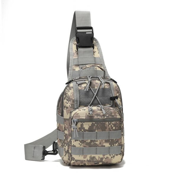 Oxford Cloth Cycling Bag Camouflage Outdoor Sports Small Chest Pannier Bag - Image 6