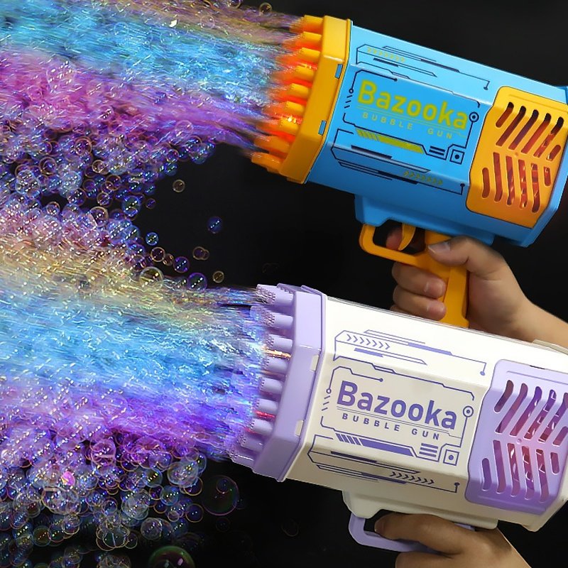 Bazooka Bubble Blower Gun with 68 Holes