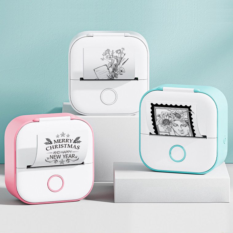 Portable Thermal Bluetooth Label Printer - Image 2