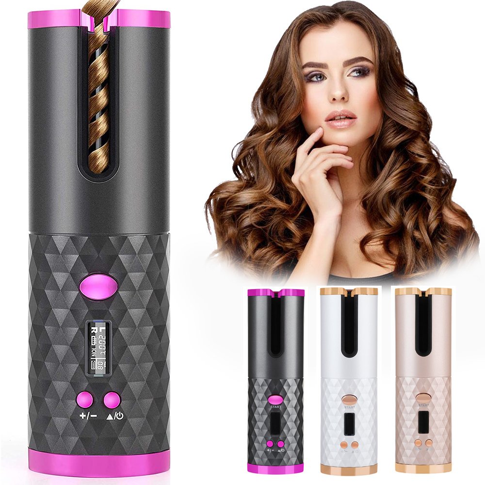 Women's Rechargeable Automatic Hair Curler