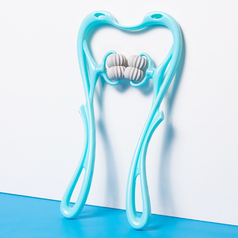 Six-Wheel Manual Neck Roller Massager Tool - Image 7