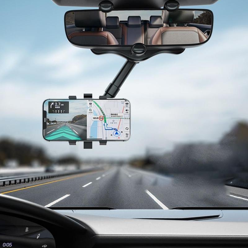 Rearview Mirror Rotatable Car Phone Holder - Image 3