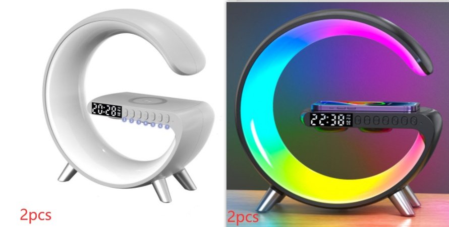 G-Shaped LED Lamp with Cell Phone Charger - Image 5