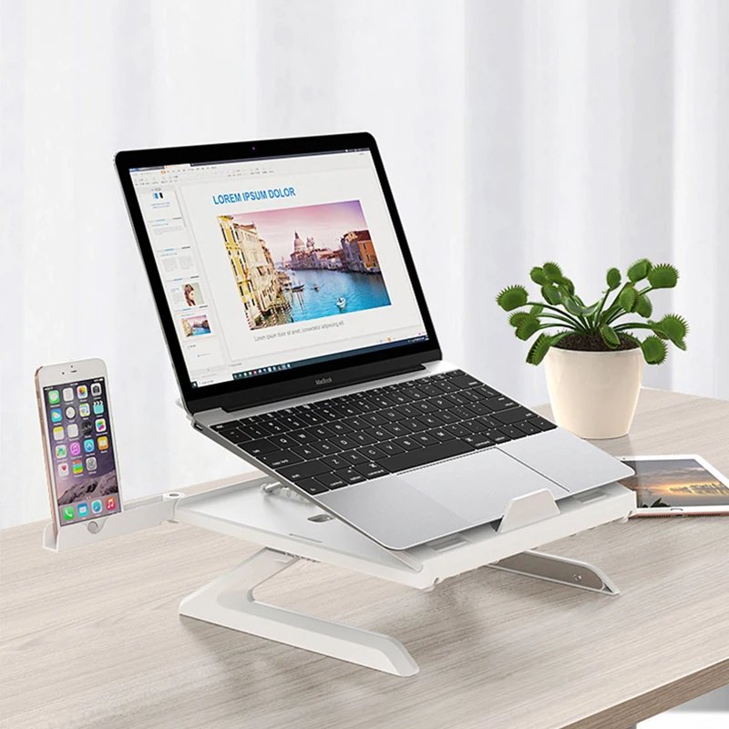 Premium Folding Stable Laptop Stand Rack - Image 2