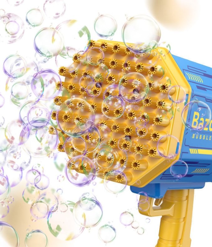 Bazooka Bubble Blower Gun with 68 Holes - Image 5