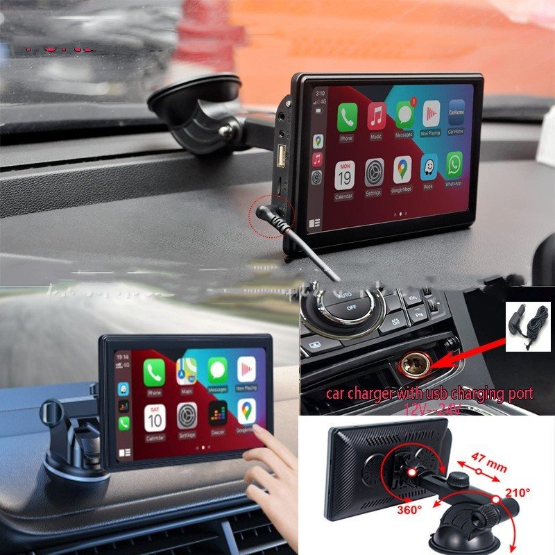 Portable IPS Car Screen - Android CarPlay