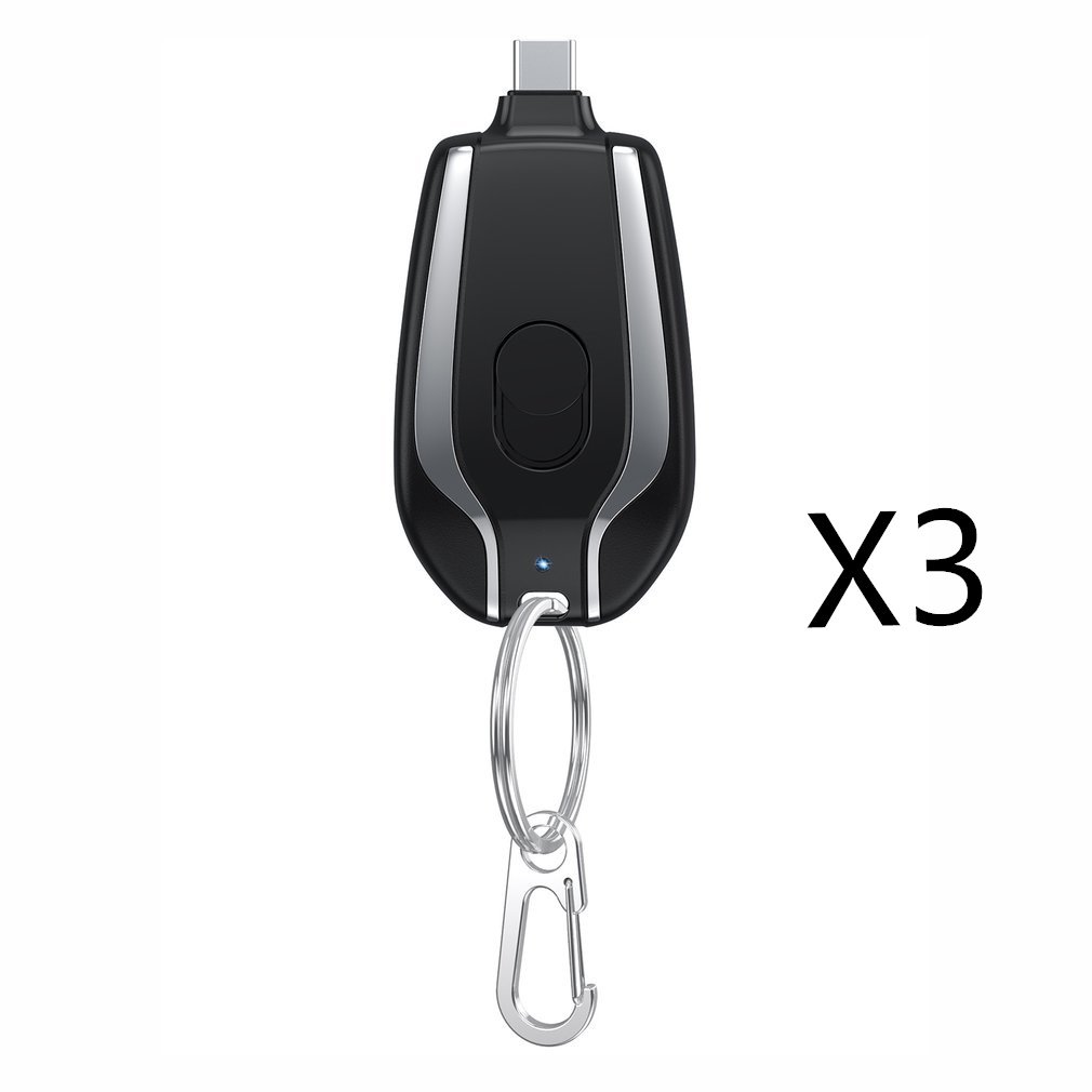 Mini 1500mAh Keychain Charger with Type-C - Image 3