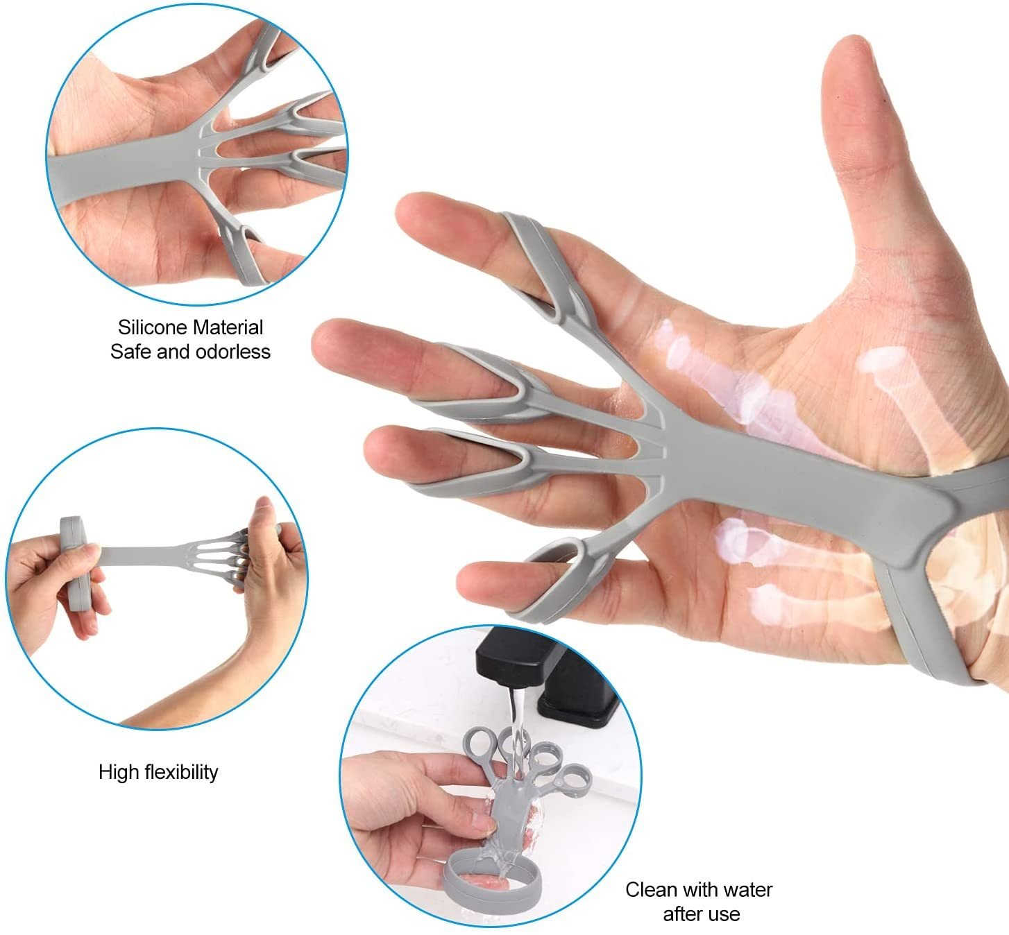 Silicone Grip Finger Arthritis Exerciser - Image 3