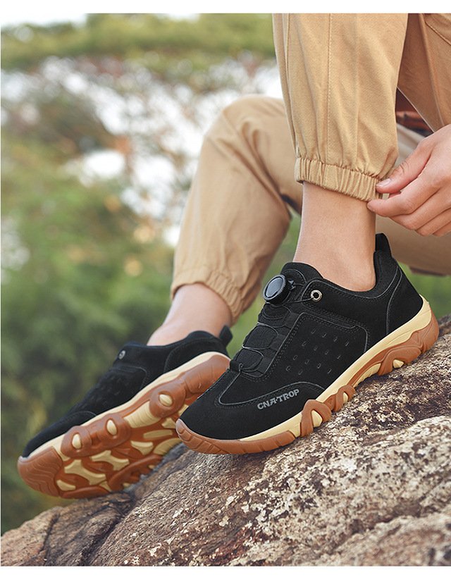 Men's Rotating Buckle Outdoor Hiking Shoes - Image 4