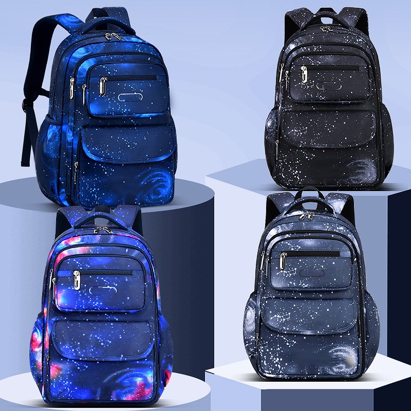 Stylish Large Storage Nylon School Backpack