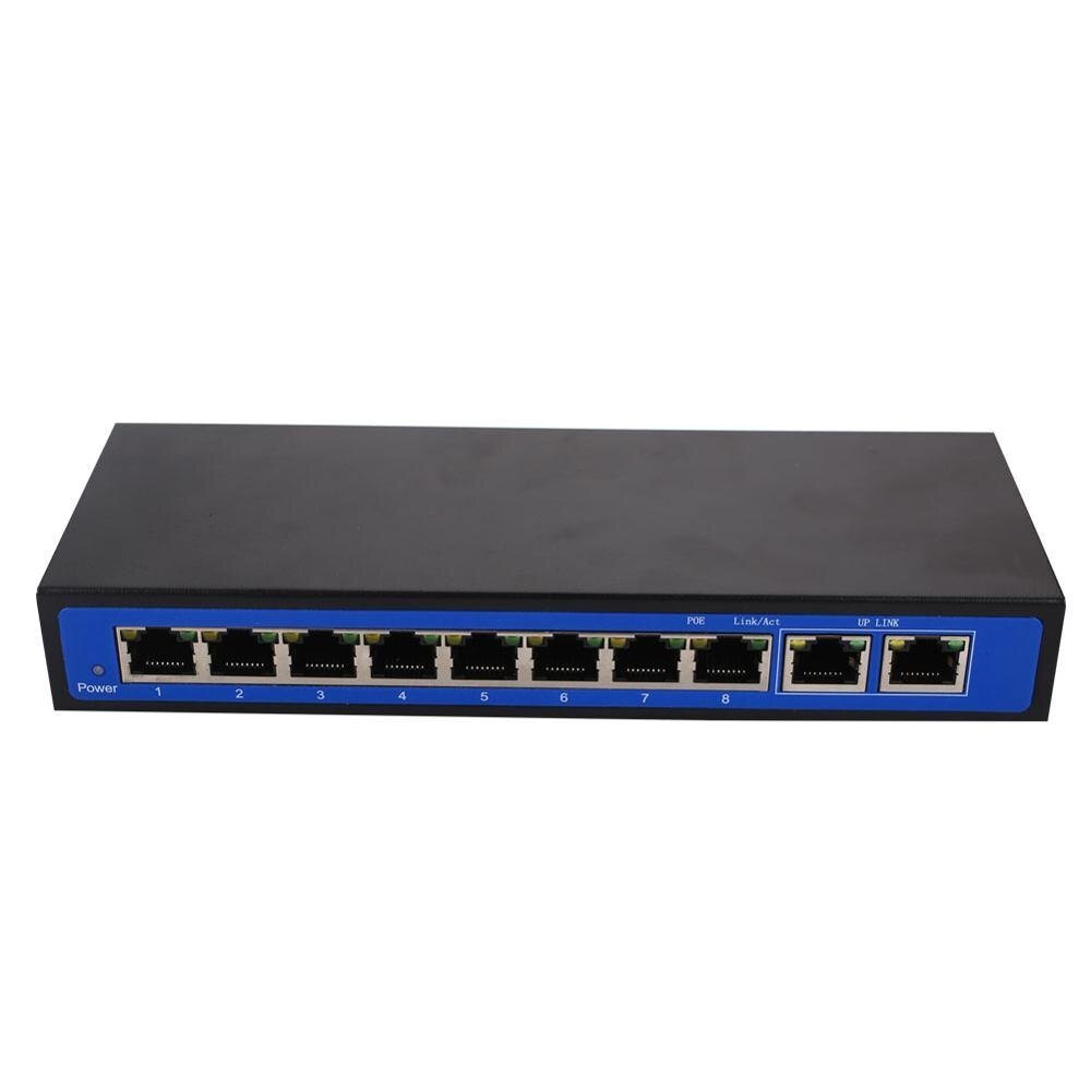 8+2 Ports PoE Network Switch with 48V Power - Image 5