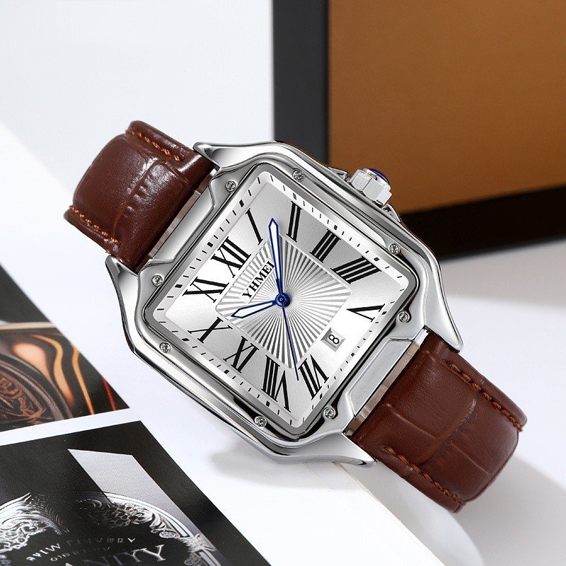 Men's Elegant Fashionable Retro Date Watch - Image 8