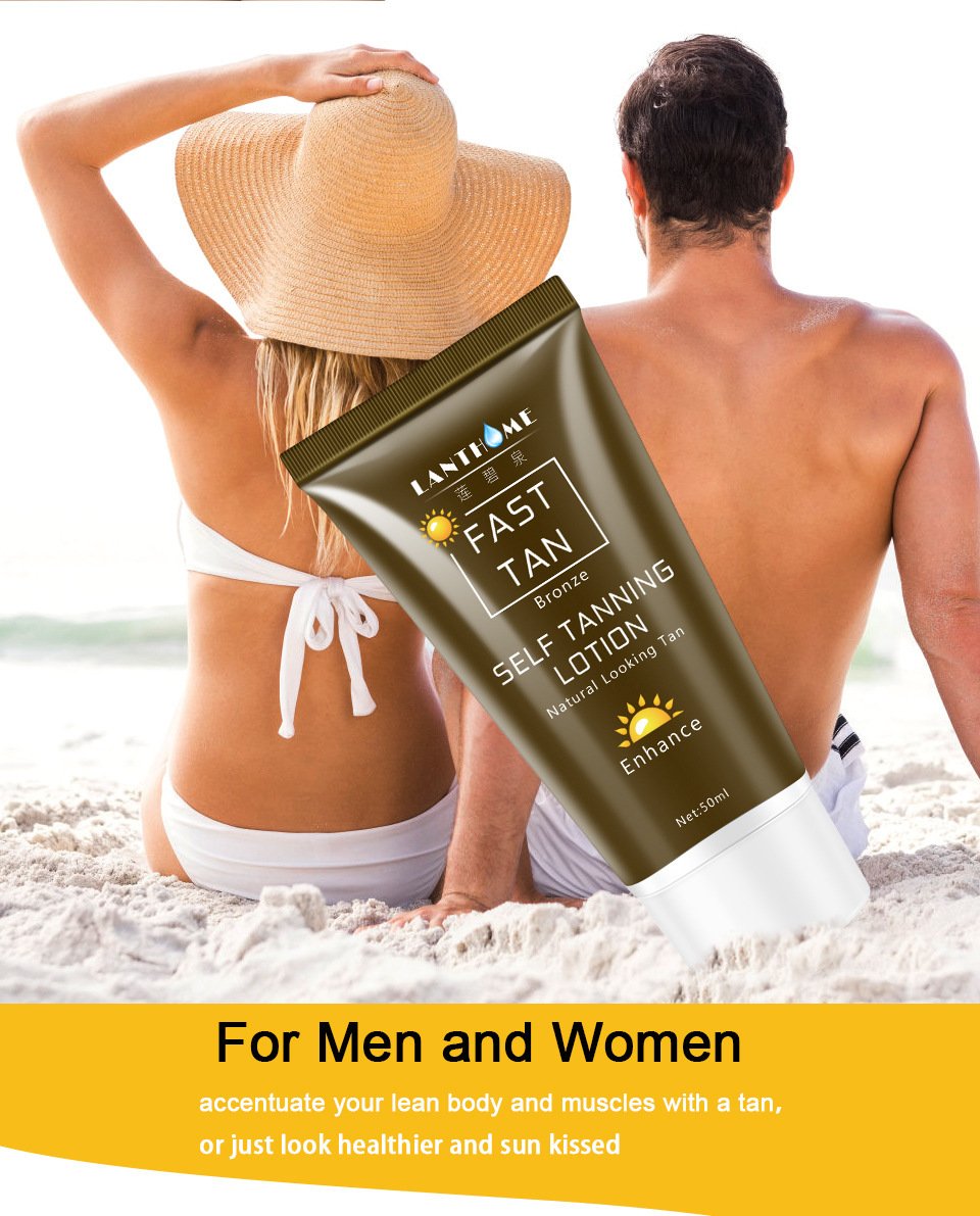 Super Tanning Cream Body Lotion Sunless Tan - Image 5