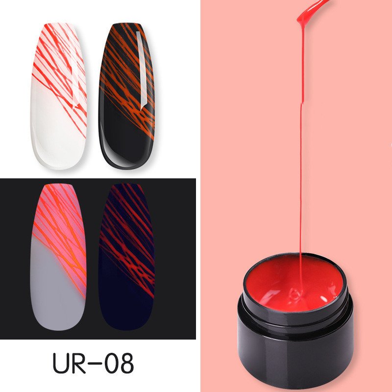 Luminous Spider Nail Gel – UV Art Polish - Image 3