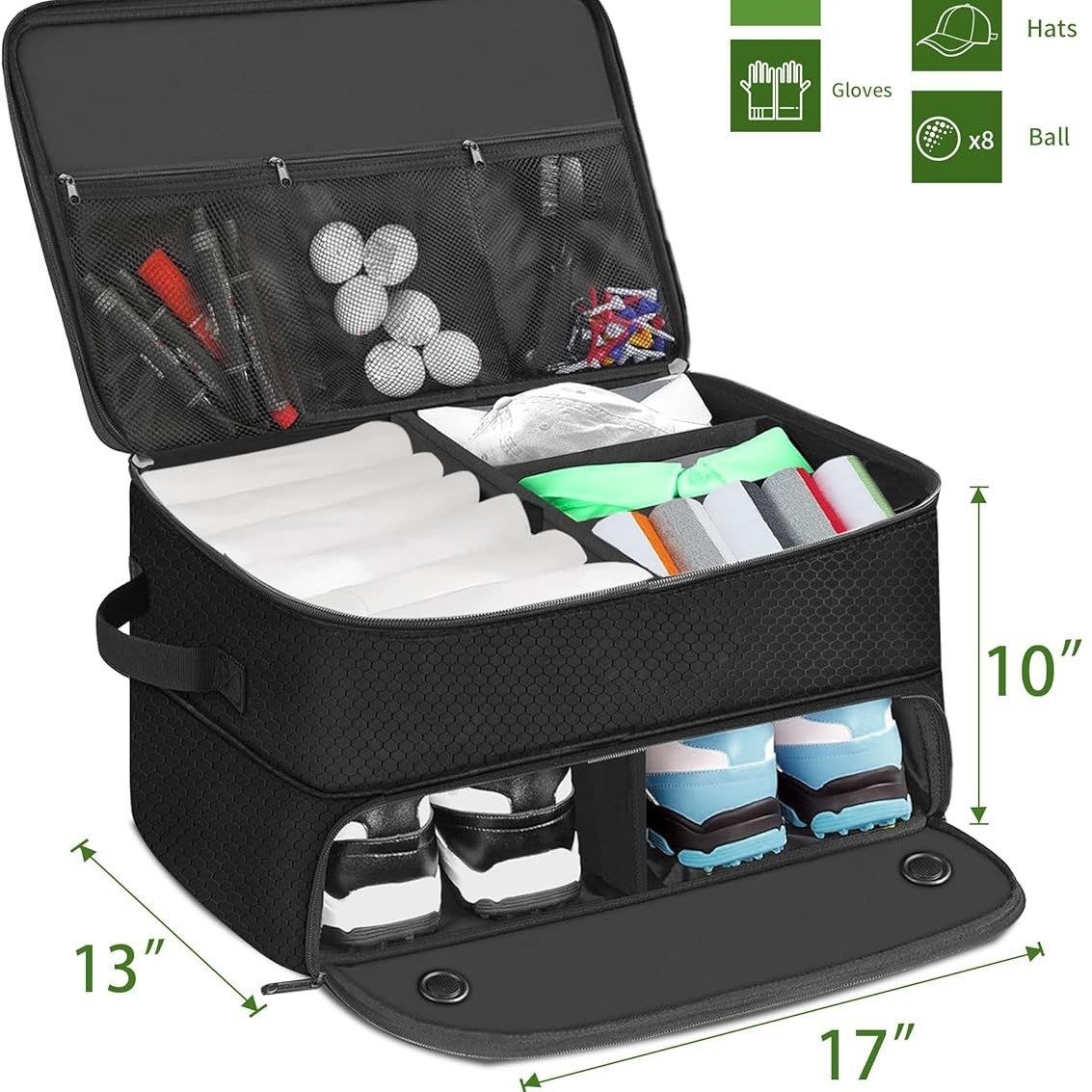 Waterproof Golf Trunk Storage Box Bag - Image 3