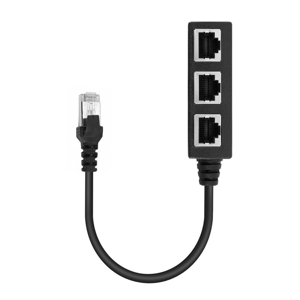 RJ45 Ethernet Splitter 1 to 3 Adapter Hub - Image 6